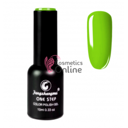 Oja semipermanenta FSM, ONE STEP Color UV/LED 10ml Cod 219 Green 